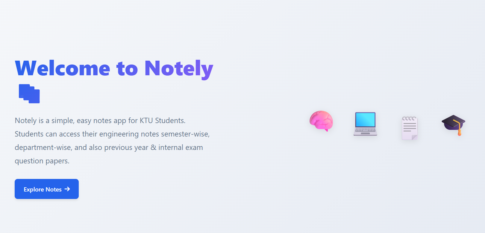 Notely App Screenshot